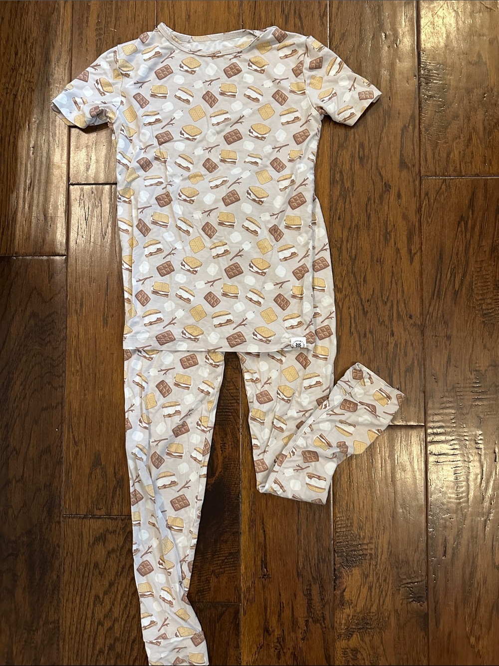 Sweet Bamboo S'mores Print Pajama Set